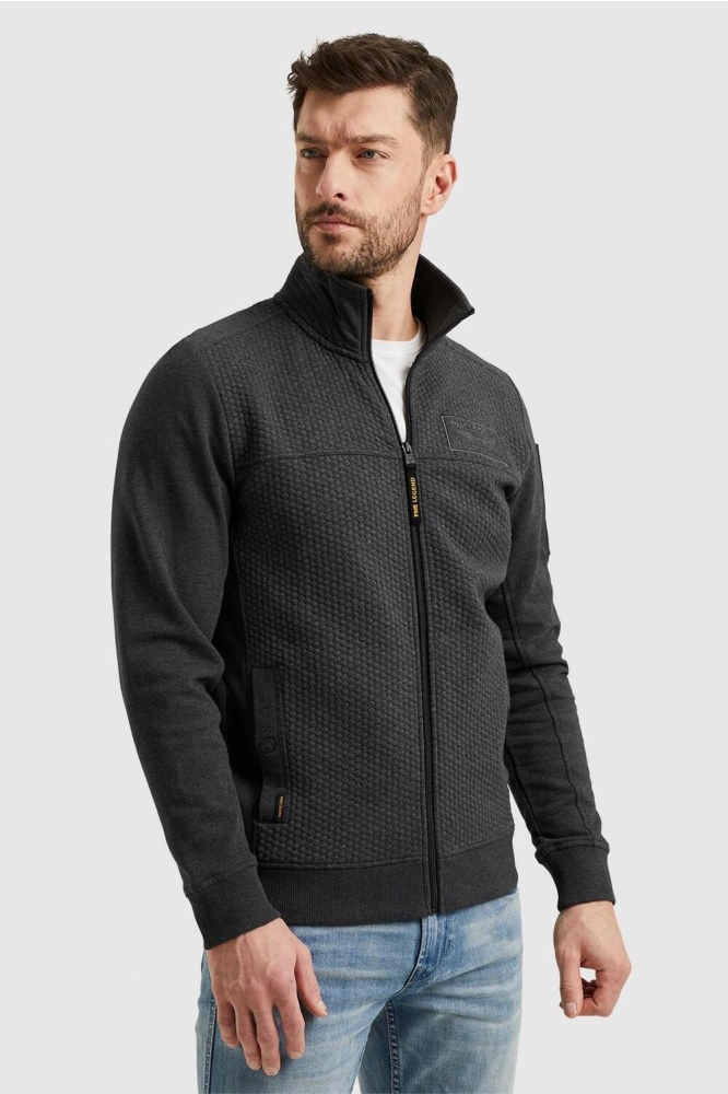 SWEAT JACKET WITH JACQUARD PATTERN PSW2402410 996